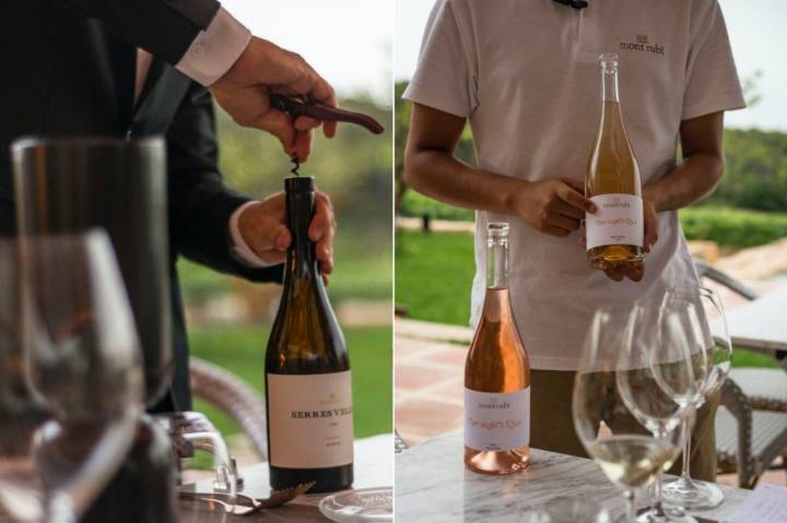 Bodega MontRubí: Serres Velles y One Night's Rosé