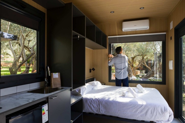 Interior de una 'tiny house'.