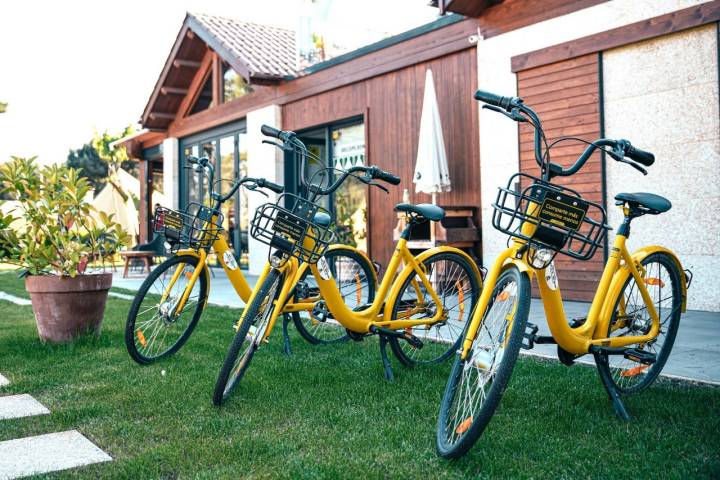 Bicicletas Glamping Illa de Arousa