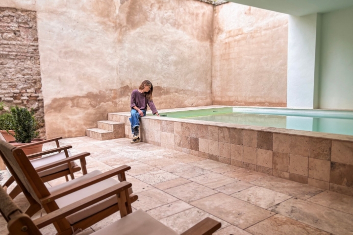 Piscina de agua salada