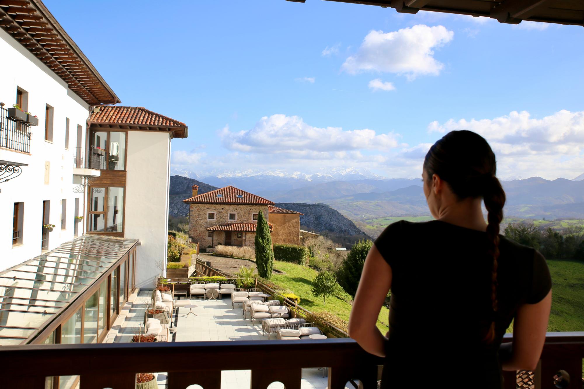 Un refugio de arte con vistas a los Picos de Europa