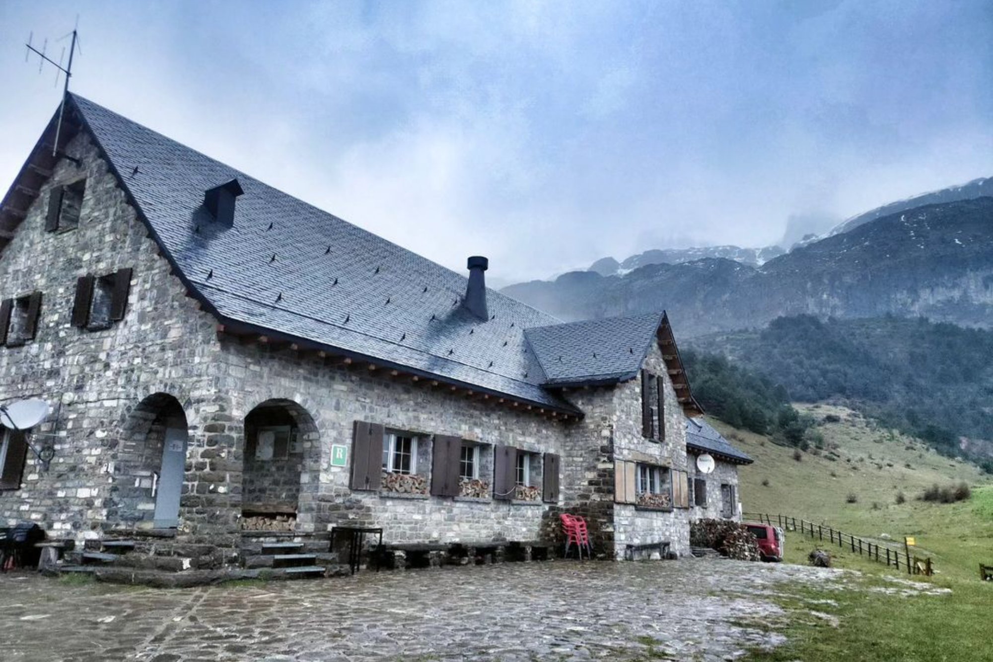 El refugio de Lizara, en el valle de Aragües-Jasa