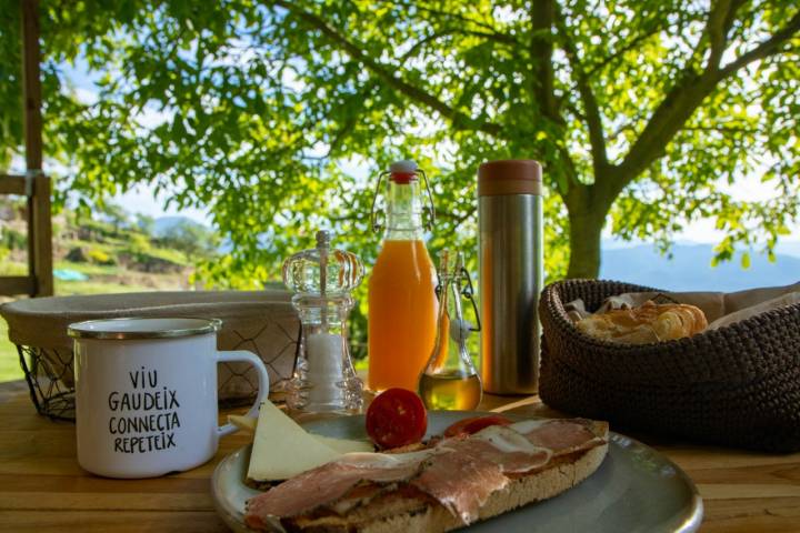 Un buen desayuno para comenzar el día.