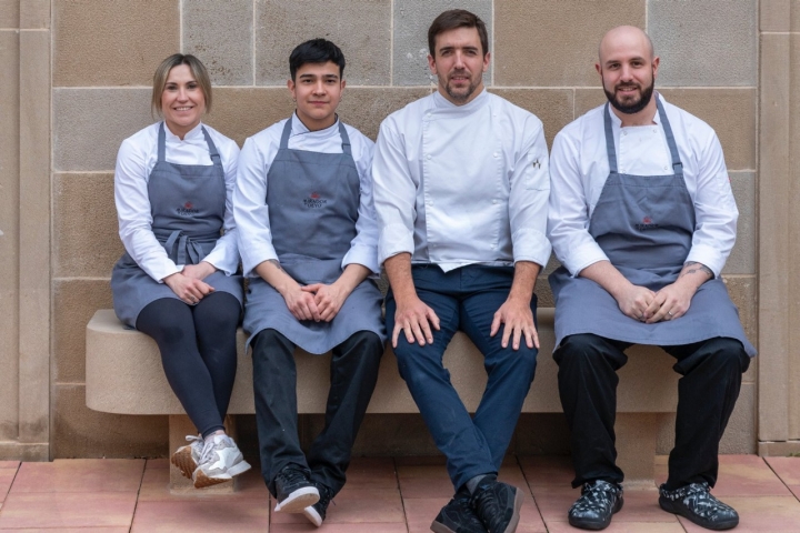 Maria Reos, David Cabrices, Govinda Perez de Ciriza  y Guillermo Rios