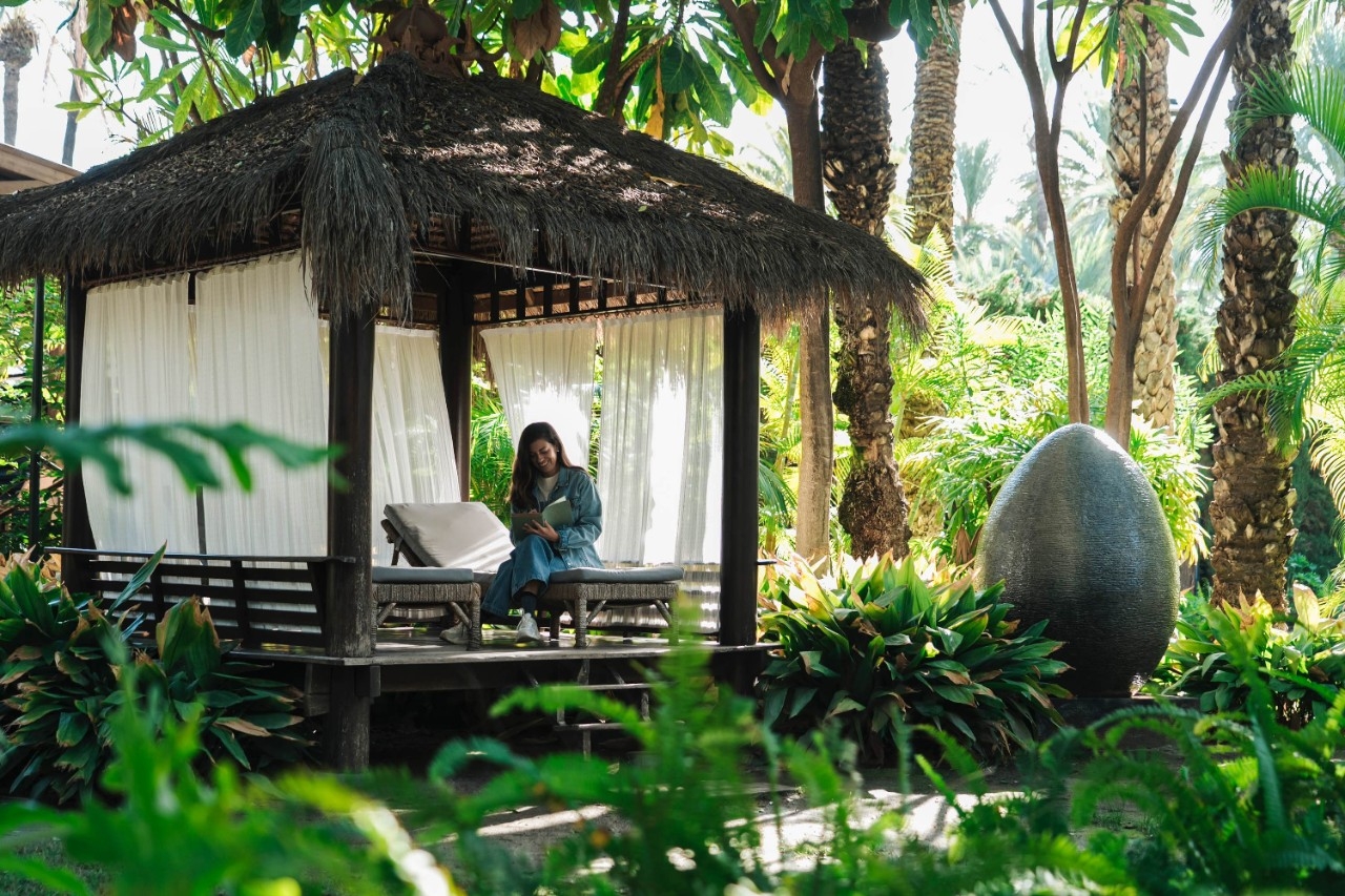 El entorno del hotel invita a relajarse.