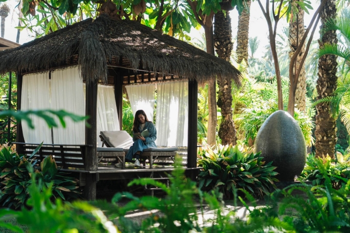 El entorno del hotel invita a relajarse.