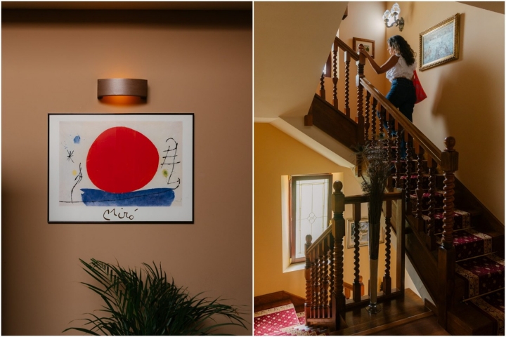 La gran colección de arte de la familia decora las paredes del hotel La gran colección de arte de la familia decora las paredes del hotel