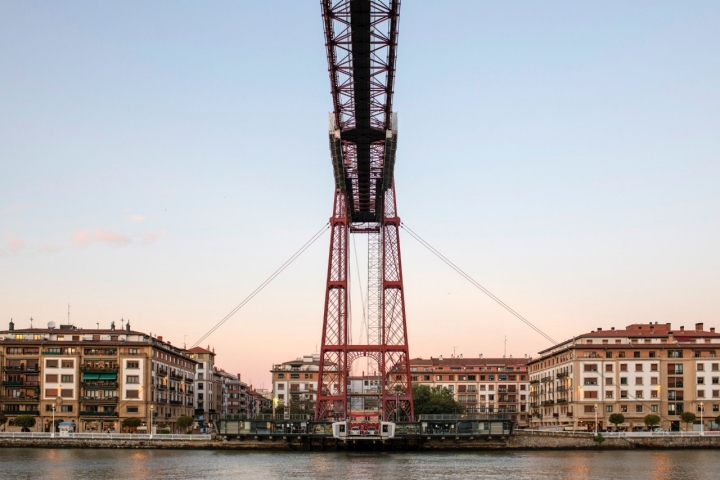 El puente colgante de Portugalete