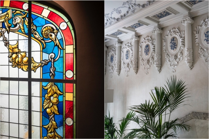 Detalles de la decoración del hotel Urso (Madrid).