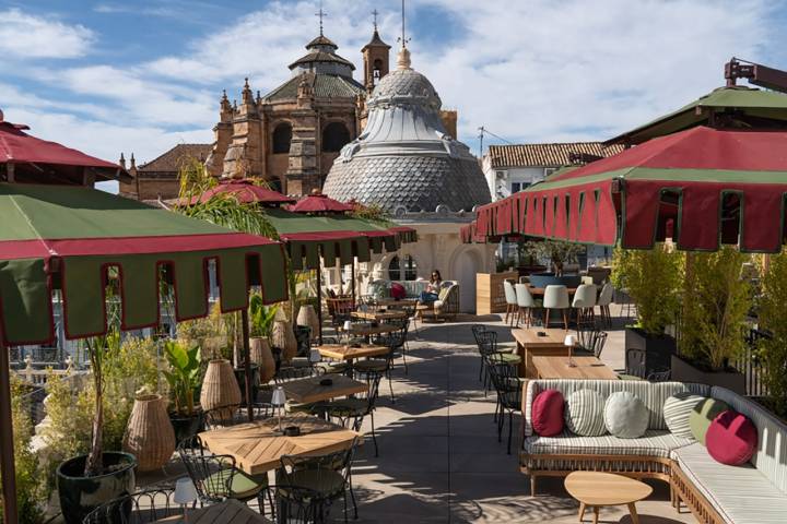  'Miralba', el rooftop del hotel.