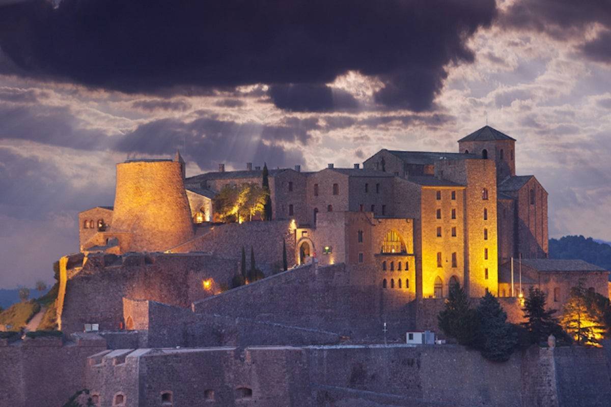 Panorámica Parador de Cardona. Foto: Paradores de Turismo.