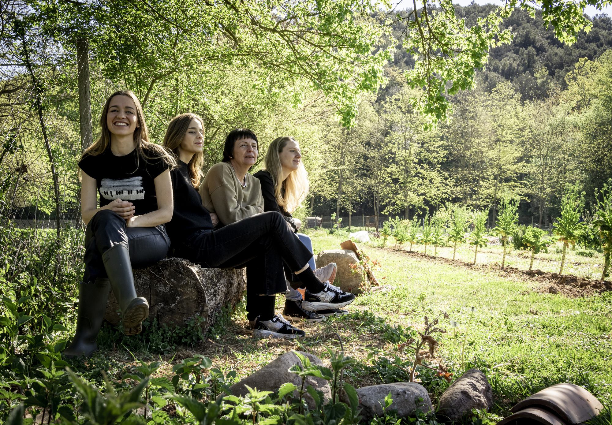 Las tres hijas de Fina Puigdevall trabajan en 'Les Cols'. Foto: 'Les Cols