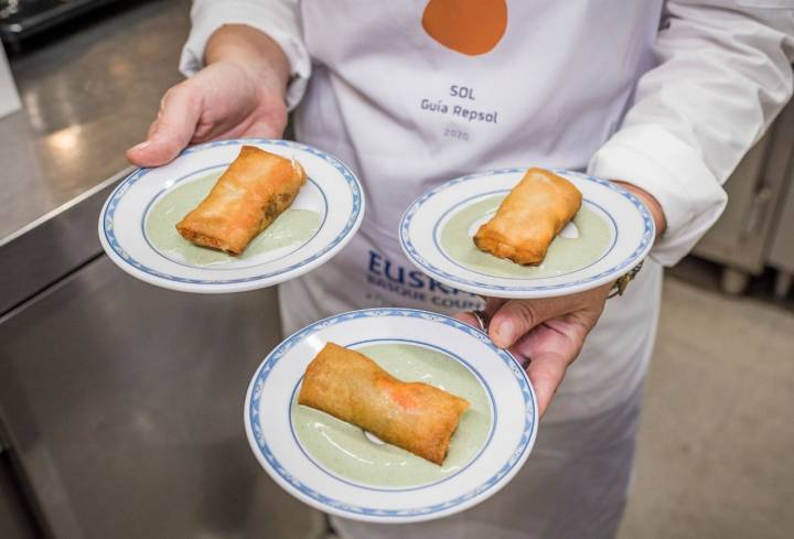 Soles de pintxos: La Viña (pintxo)