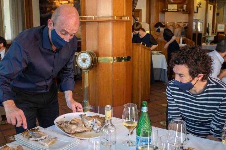 Comida de los Tres Soles en Elkano: Eneko Atxa