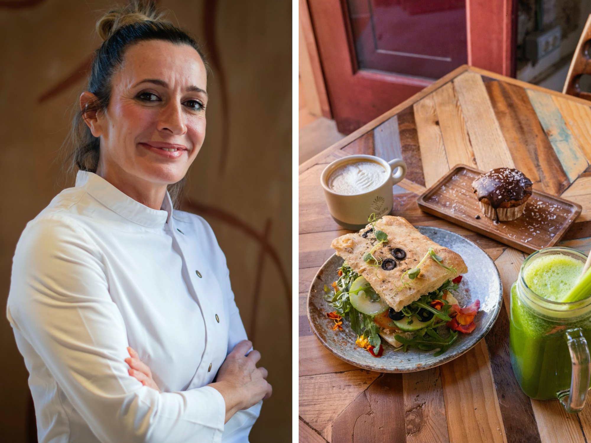 La chef Begoña Rodrigo y su desayuno en 'La Escala'