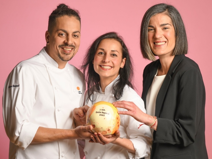 Javier Vega, Blanca Martínez y Tara Hernández de 'Juan Vargas de 'Memoria Gustativa'