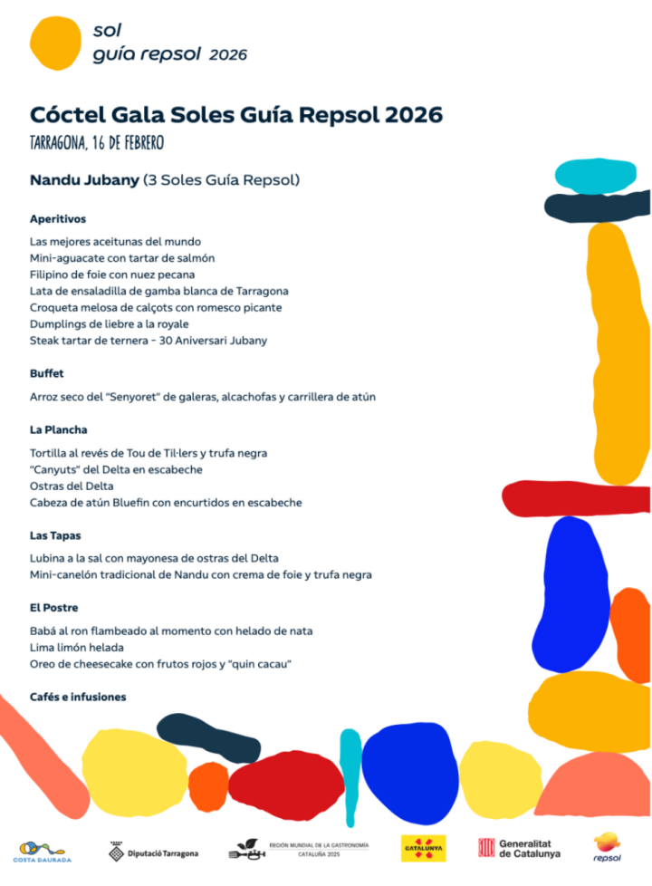 El cóctel de la Gala, al detalle.