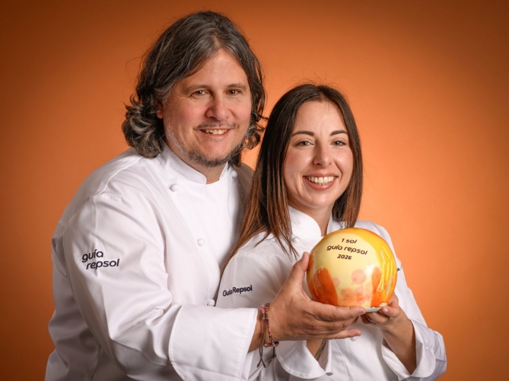 Alberto Alonso y Mar Soler, cocineros de 2 Estaciones (Valencia).
