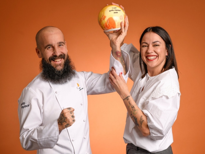 Carlos López y Jara Jiménez, de El Bar Old School Food (Mérida).