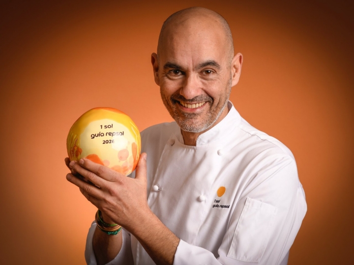 Rafa Centeno, chef de Vértigo (Sober, Lugo).
