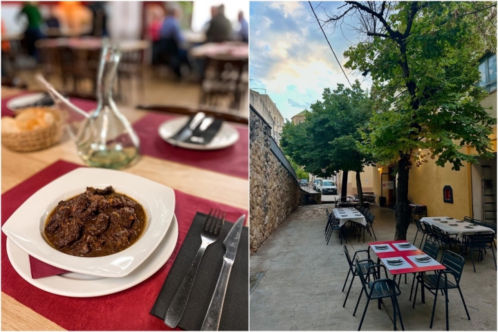 Si hace bueno, guiso de caza al aire libre. Foto: Facebook 'Cooperativa Elena'