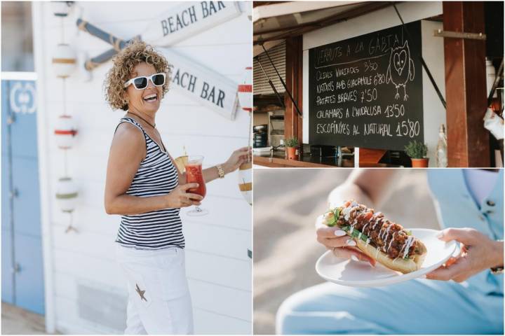 El brioche de tartar de atún es una de las propuestas estrella de este chiringuito. Foto: Facebook 'La Gabia dels Mussols' 