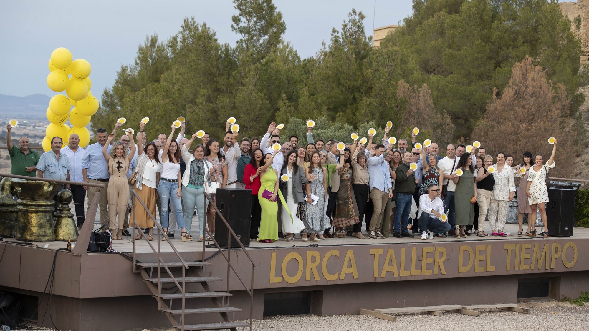 Los Soletes murcianos resplandecen en el Castillo de Lorca