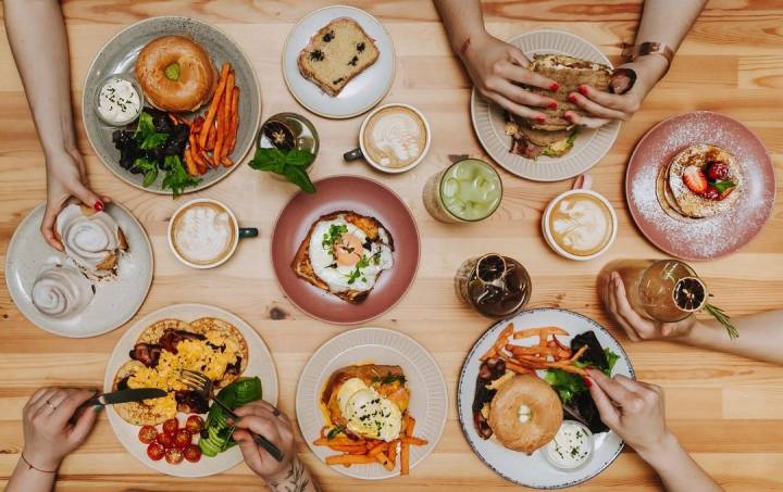 Bruch de cafetería Maiatza de San Sebastián