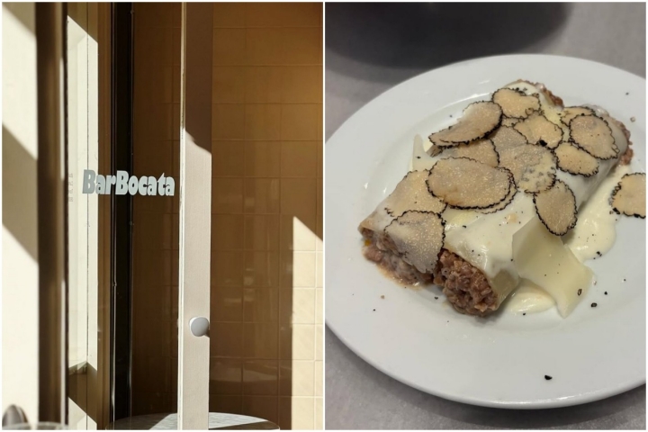 Canelones del bar Bocata en Barcelona