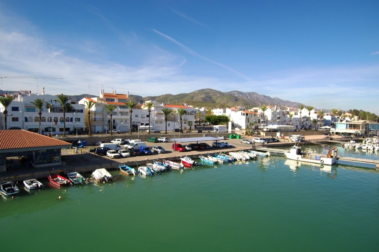 Aerial view of Cases Alcanar in Tarragona. Spain Drone Photo; Shutterstock ID 1238273911; purchase_order: Guia Repsol; job: Soletes Alcanar; client: Repsol; other: 