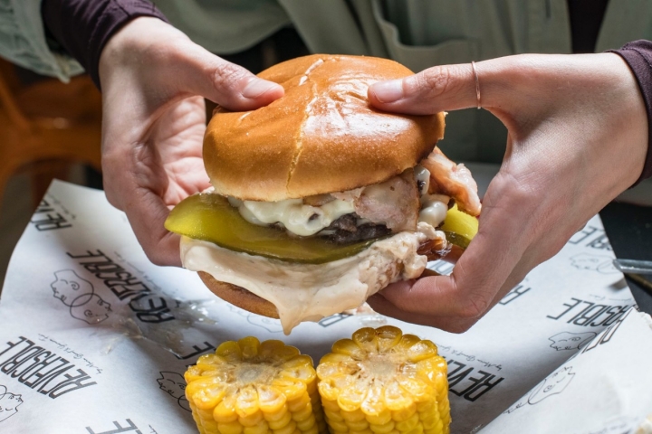 Hamburguesa de Reversible