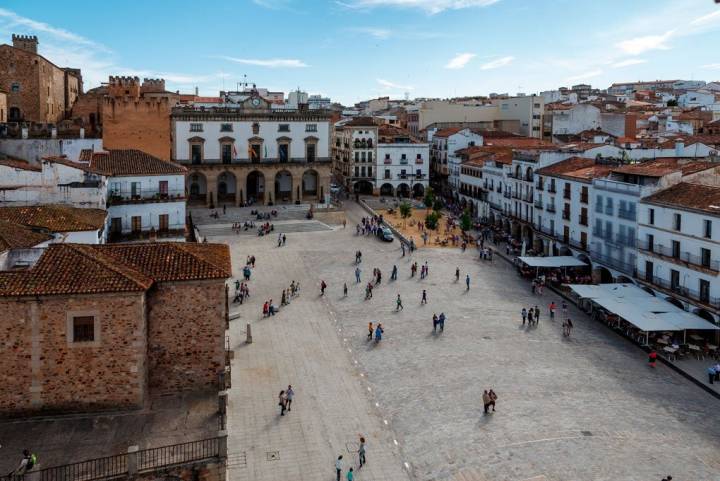 El punto de partida: la Plaza Mayor. Foto: Shutterstock.