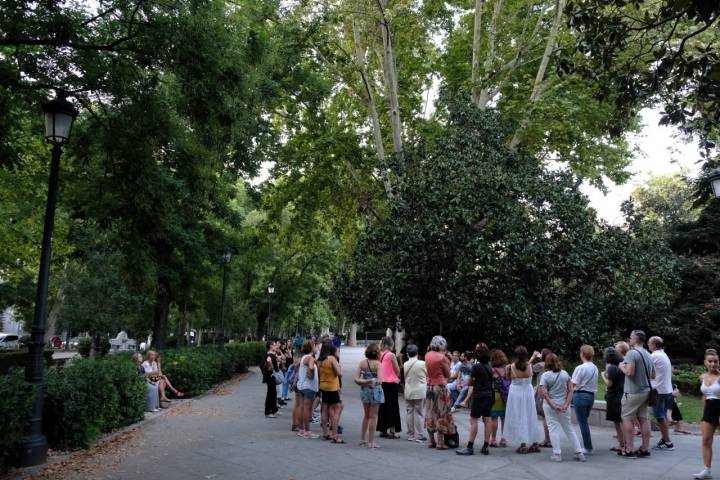 La afluencia de asistentes suele ser bastante numerosa. Hay incluso lista de espera.