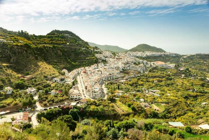 Vista de Frigiliana. Foto: Shutterstock.