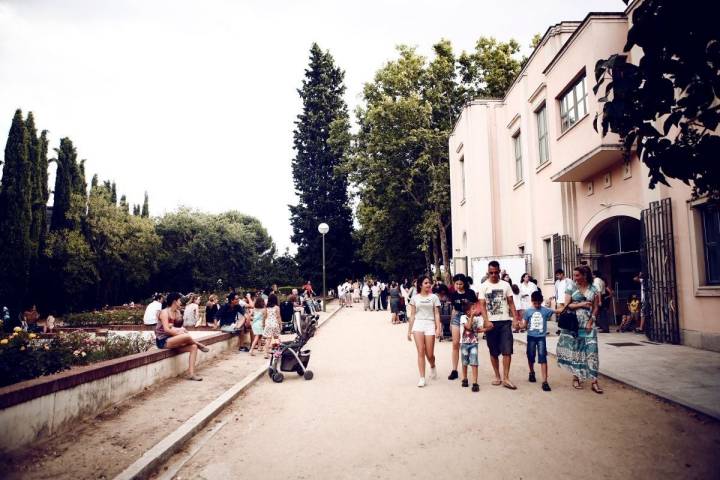 El palacete de La Quinta, hoy las salas y cafetería del 'Espacio Abierto', llevaba tres décadas cerrado. Foto: Espacio Abierto.