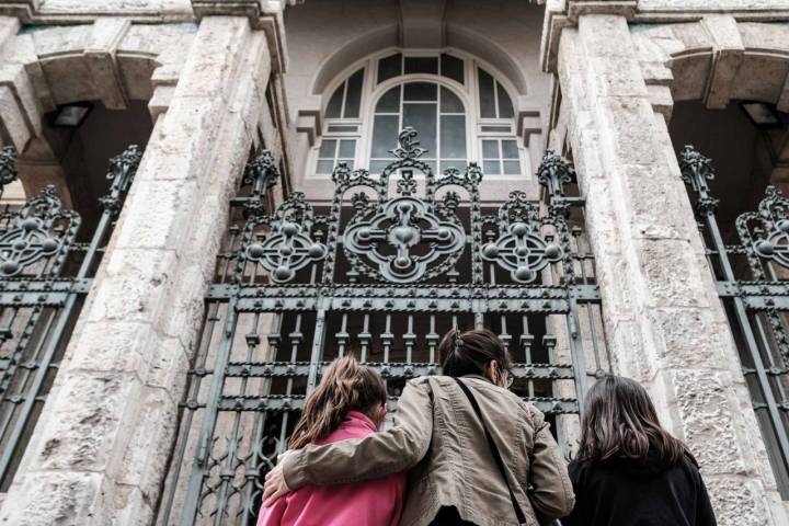 Rejas del la iglesia del Palacio de Maudes