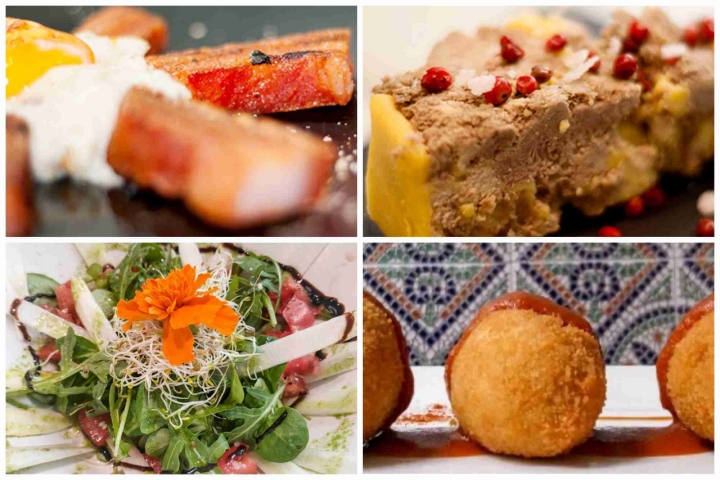 Algunos de los platos más famosos de Barrutia y el 9.