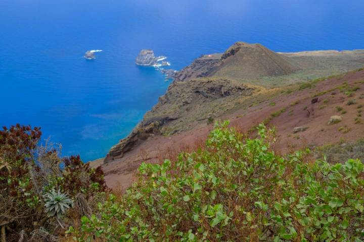 Los Roques de Salmor vistos desde el Mirador de la Peña