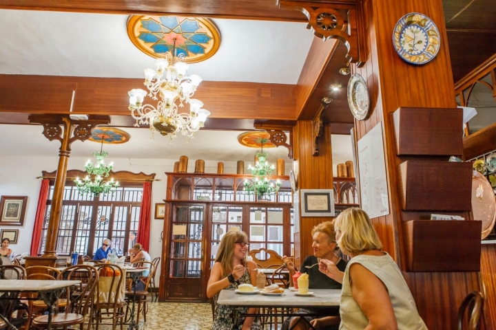 Un escenario perfecto para una merienda entre amigas.