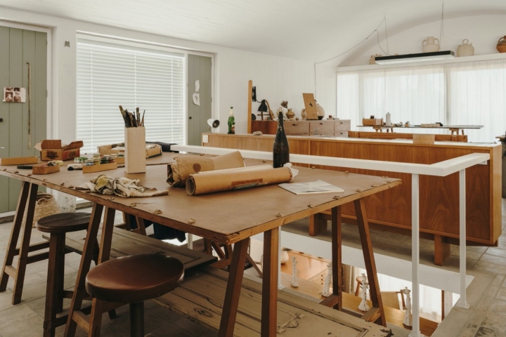 Estudio del taller Joan Miró de Mallorca.