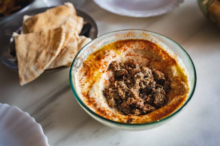 El humus de Fatouch.