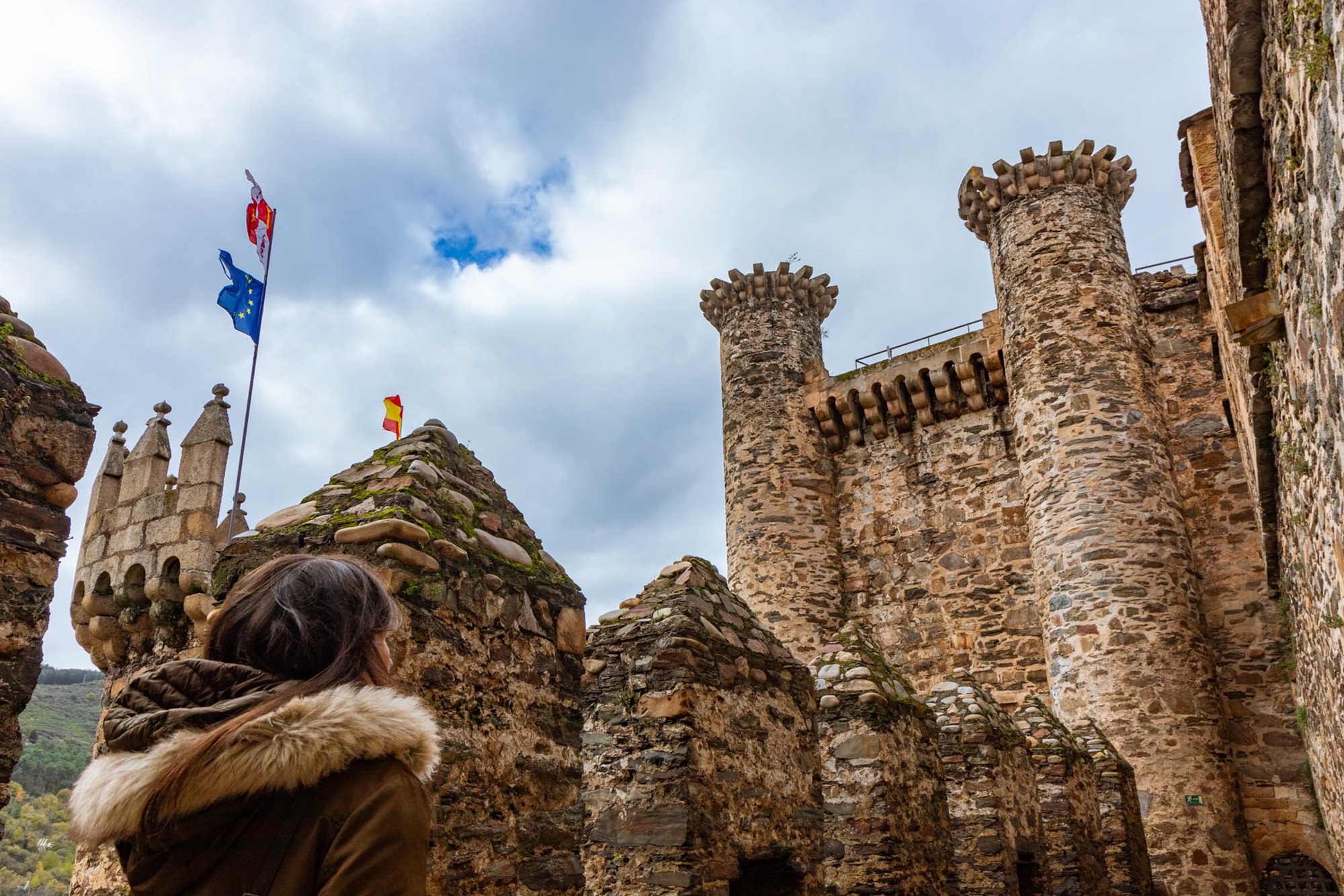 Castillo Templarios Ponferrada torres