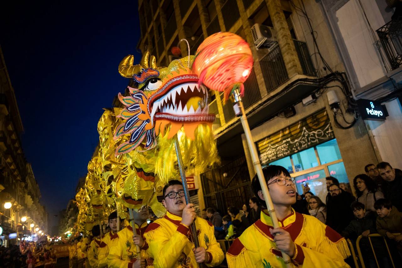 El espectáculo en las calles está asegurado.