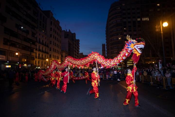 No puede faltar la danza del dragón.