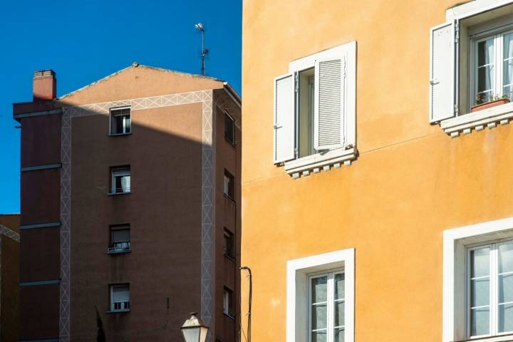 Un edificio de viviendas ocupa el terreno donde se ubicaba la Quinta del Sordo.