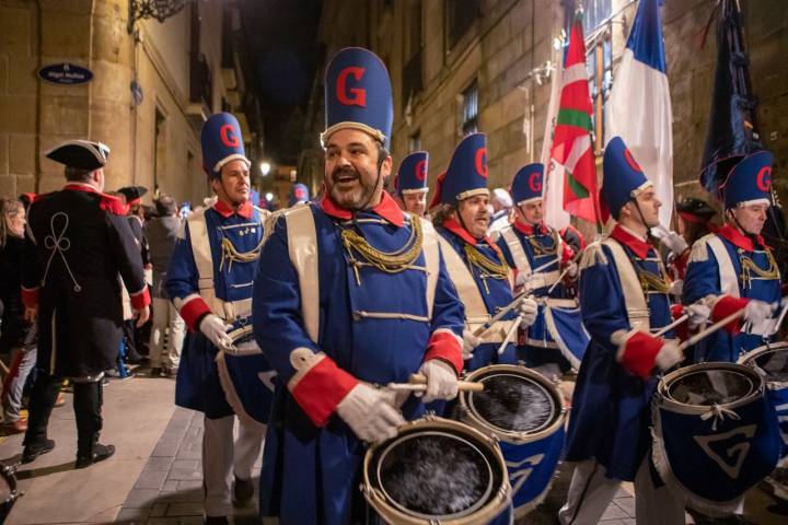 fiesta tamborrada donostia