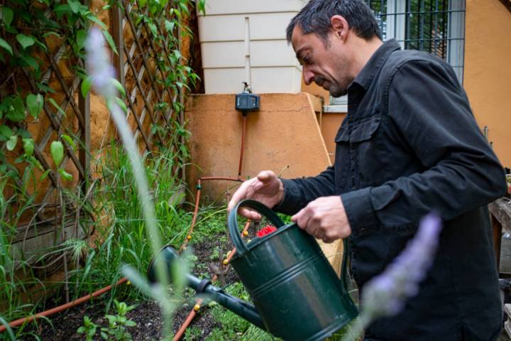 Da de beber a tus plantas sin encharcarlas.