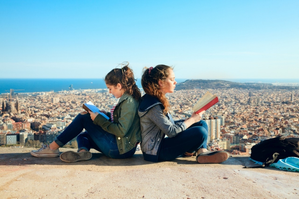 Atravesar Barcelona de librería en librería y sin tocar el suelo