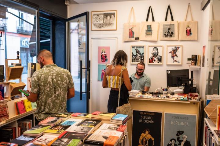 La tienda-librería del Doré