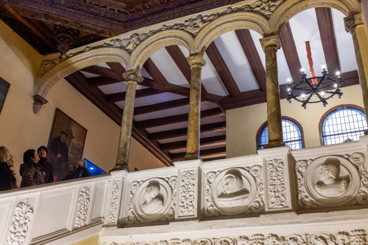 Interior del Palacio de la Maestranza en Zaragoza